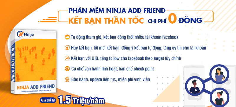Phần mềm kết bạn facebook tự động bạn nên biết