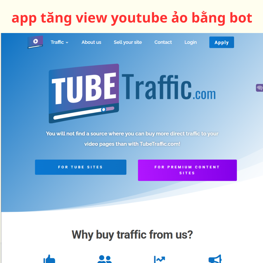 app tăng view youtube ảo bằng bot