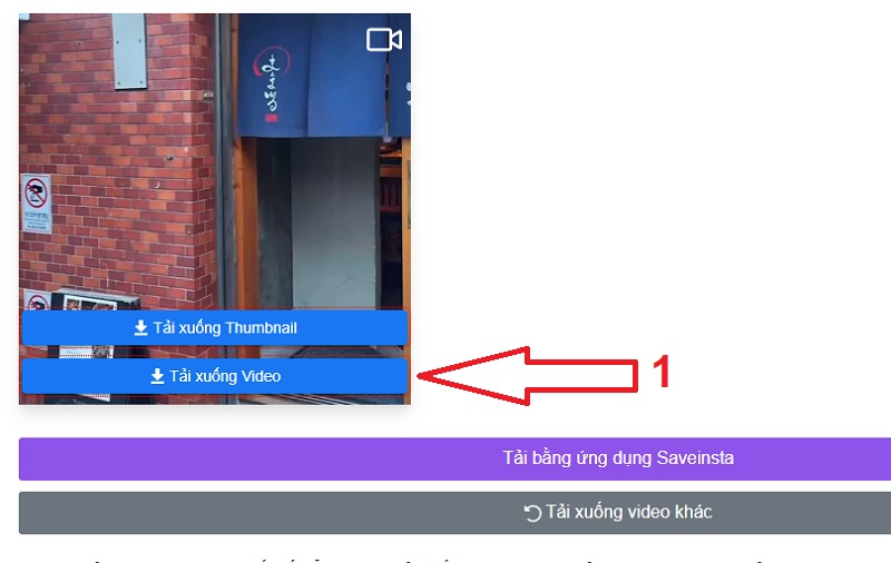 Tải video trừ instagram về máy tính full hd đơn giản