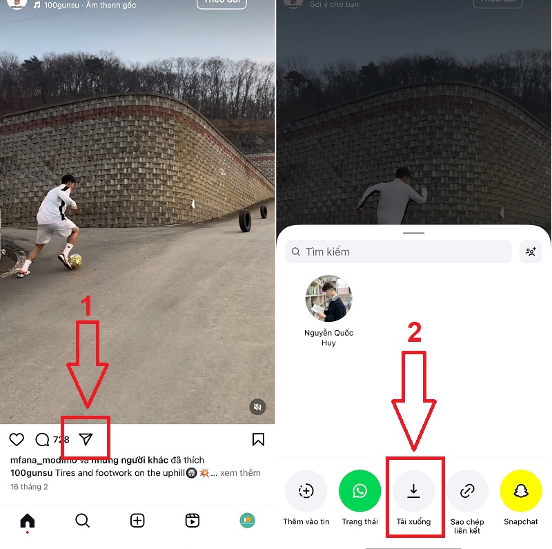 Cách tải video từ instagram về điện thoại iphone​ mới nhất 2025