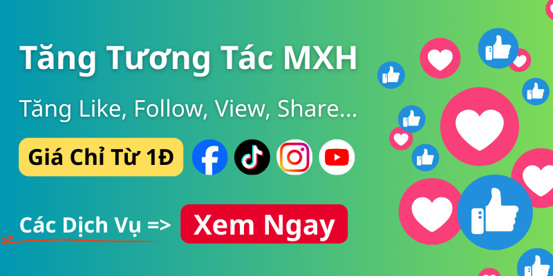 Website tăng tương tác trên mạng xã hội Dichvulike.com